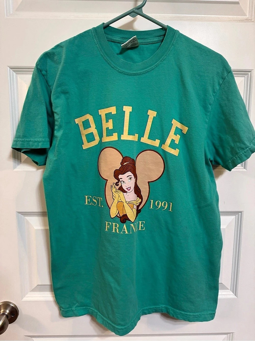 Comfort Colors Belle France 1991 graphic tee Graphic Tee Green Medium